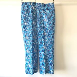 Vintage Lilly Pulitzer Mens Stuff Pants Seashells